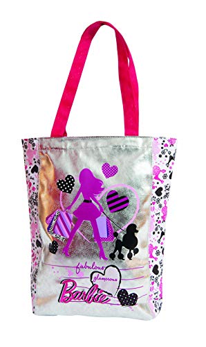 Target Shopping Bag Barbie Strandtasche, 33 cm, Pink (Rosa)