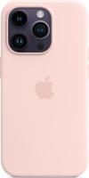 Apple Silikon Case mit MagSafe für Apple iPhone 14 Pro, Kalkrosa