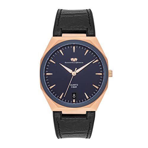 Rhodenwald & Söhne, Armband-Uhr Cooledge in schwarz, Uhren für Herren