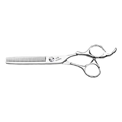 Beaupretty Haarschneideschere Ausdünnungsschere aus Edelstahl Friseurschere für Den Heimgebrauch im Salon (10% V Zahnschere)