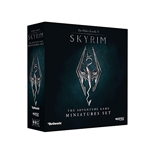 Modiphius The Elder Scrolls: Skyrim – Abenteuer-Brettspiel – Miniaturen-Upgrade-Set | Brettspiel | ab 14 Jahren | 1-4 Spieler | 60-120 Minuten Spielzeit