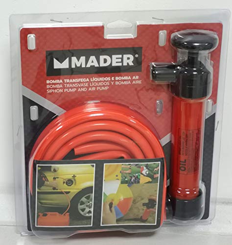 Mader Power Tools 31061 Pumpe Transvase Flüssigkeiten und manuelle Luftpumpe-31061, bunt