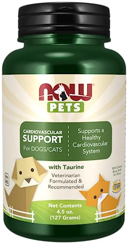 NOW Foods Pets, Cardiovascular Support for Dogs & Cats Powder - 127g
