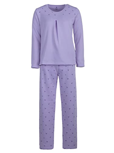 LUCKY - Thermo Pyjama, Größe:XL, Farbe:Flieder