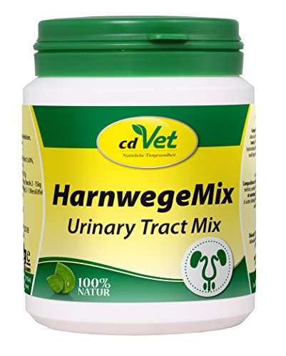 cdVet Naturprodukte HarnwegeMix 80 g - Hund, Katze - Ergänzungsfuttermittel - Harnwegsprobleme - Versorgung mit Vitaminen + Mineralstoffen - Unterstützung der Organfunktion + Stoffwechselvorgänge -