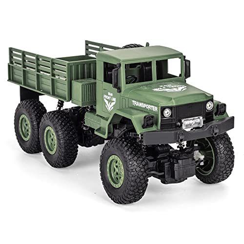OBEST Military Truck 2,4 GHz Offroad-Ferngesteuertes Auto RC 4WD Truck für ATVs, Kindertag für Jungen