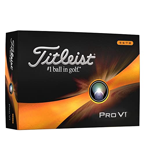Titleist Pro V1 High Numbers Golf, Erwachsene, Unisex, Weiß, 12 Kugeln