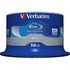 Verbatim 1x25 bd-r blu-ray 50gb 6x speed thermal printable cb