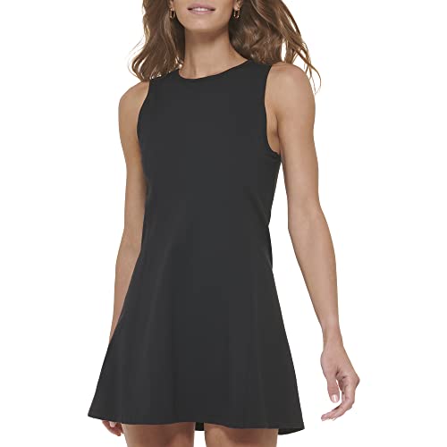 DKNY Sport Women's Balance Tennis Dress, Black, Small