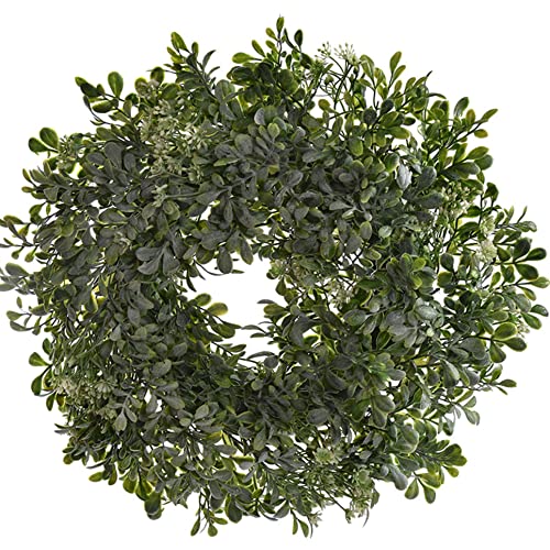 Kranz -Greenery- 40cm grün Dekoration Kunstblume Kunstpflanze