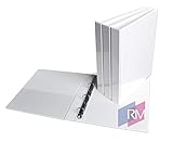 RM Präsentationsringbuch DIN A4, 10 Stück, 4 Ringe, Füllhöhe 25 mm (250 Blatt)