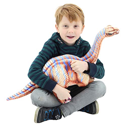 Sweety Toys 10851 Dinosaurier Stoff 78 cm braun Apatosaurus - trügerische Echse-