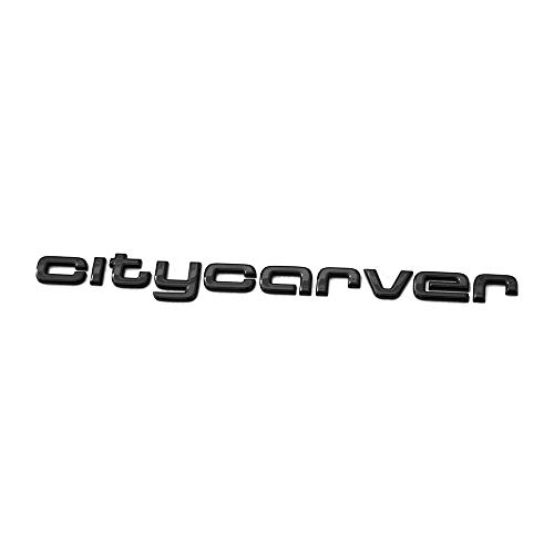 CITYCARVER Schriftzug schwarz Tuning Black Edition Emblem