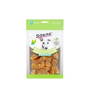 Dokas Hundesnack Hühnerbr. mit Süßkartoffel | 10x70g Hundesnack