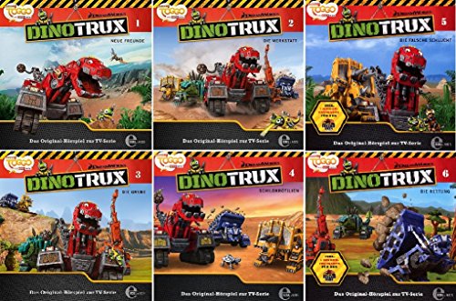 Dinotrux - Das Original Hörspiel zur TV-Serie - Folge 1-6 im Set - Deutsche Originalware [6 CDs]