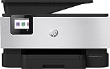 HP OfficeJet Pro 9019 Multifunktionsdrucker (HP Instant Ink, A4, Drucker, Scanner, Kopierer, Fax, WLAN, LAN, Duplex, HP ePrint, Airprint, mit 12 Monaten HP Instant Ink Inklusive) Aluminium