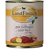 Landfleisch Pur 800g Geflügel & Reis extra mager
