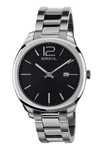 Breil Herren Analog Quarz Smart Watch Armbanduhr mit Edelstahl Armband TW1713