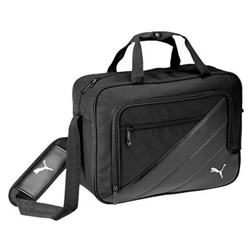 PUMA Sporttasche Team Messenger Bag Tasche, Black 41 x 30 x 14 cm