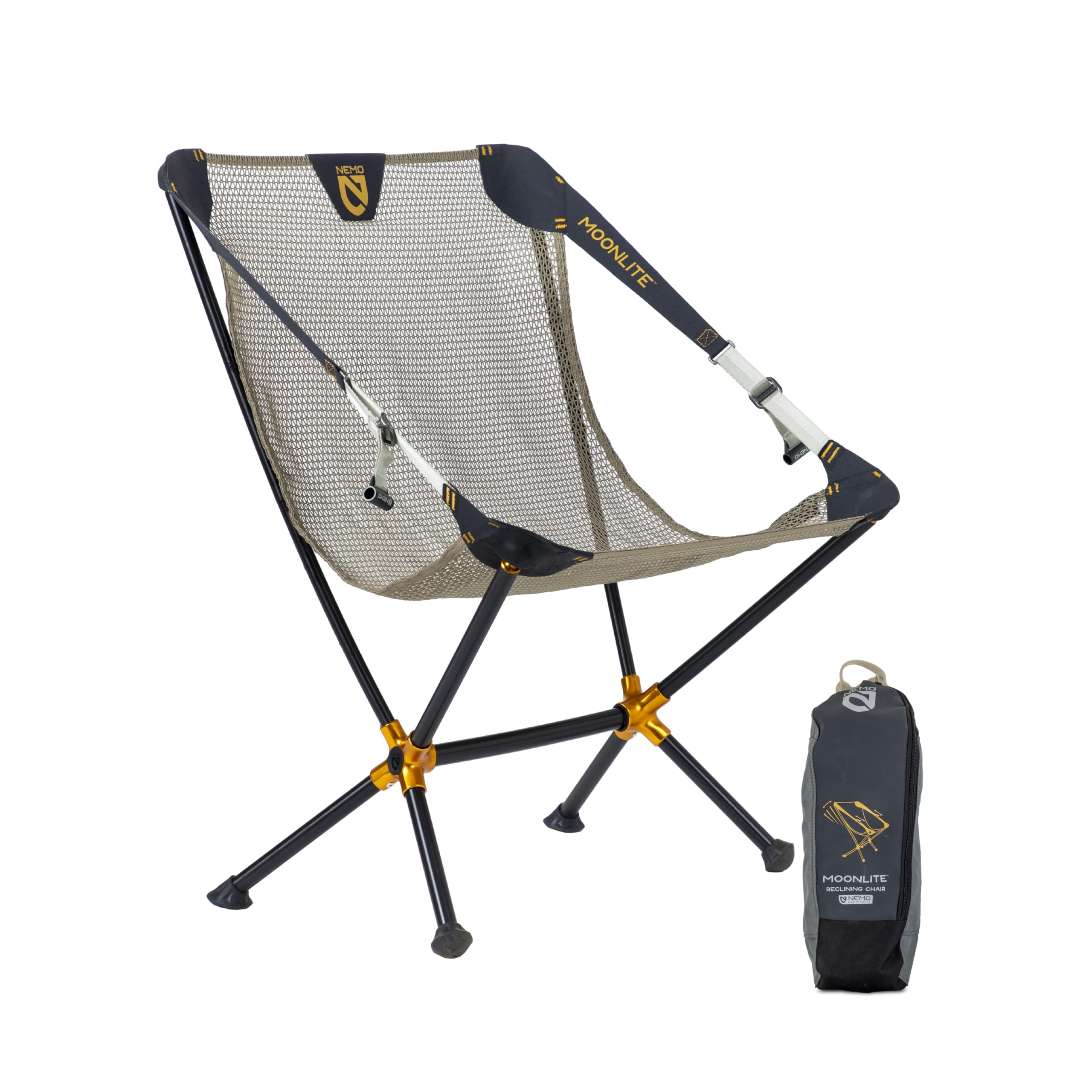 NEMO Moonlite Reclining Camp Chair - Coriander