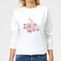 Roses & Grapes Women's Sweatshirt - White - M - Weiß