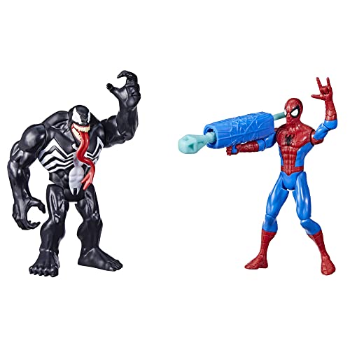 Hasbro Marvel F4987 Marvel, Battle Pack Vs, Set mit 2 Figuren, 15 cm, Spider-Man und Venom, Spielzeug für Kinder ab 4 Jahren, Mehrfarbig