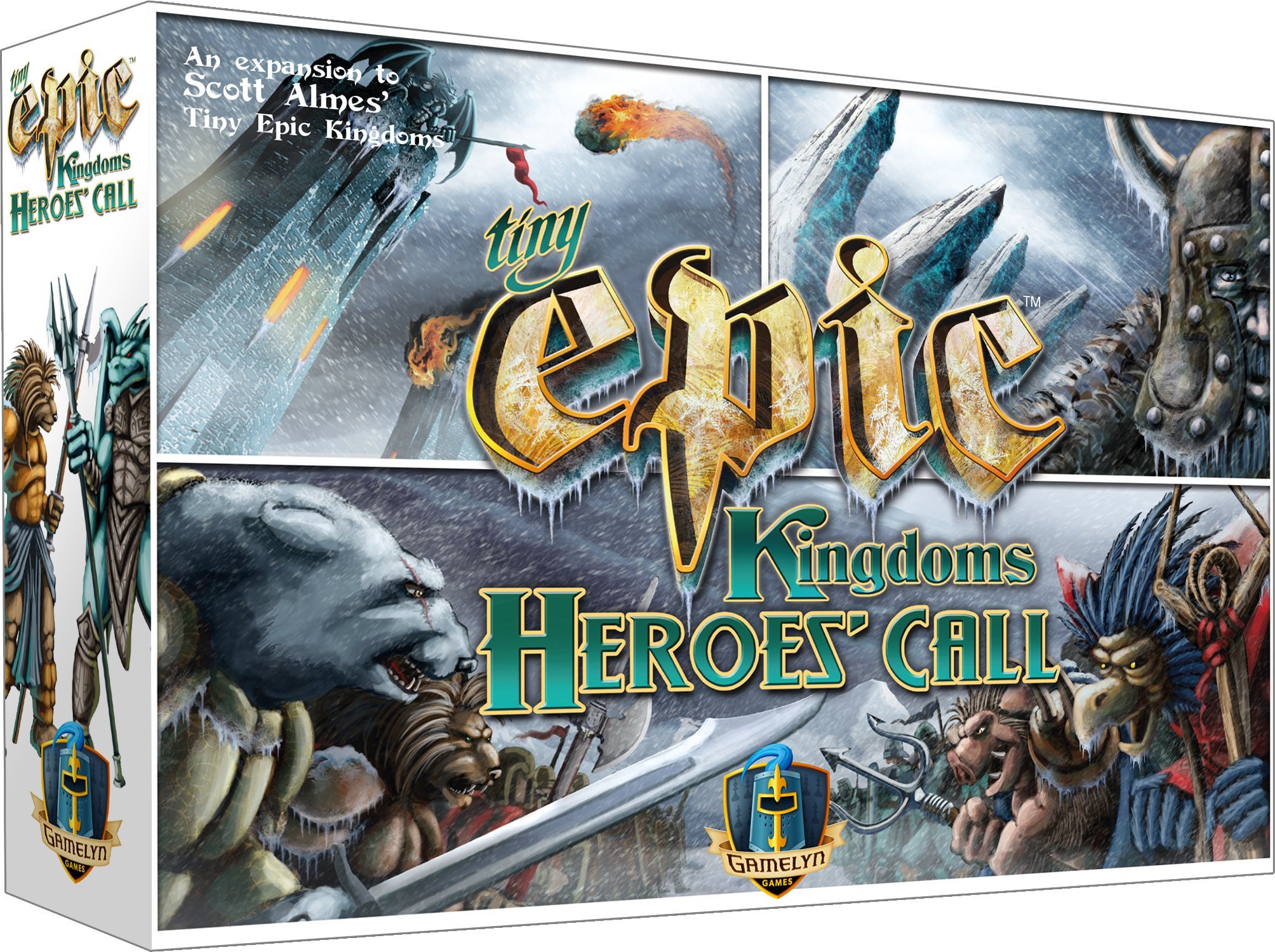 Gamelyn Games Tiny Epic Kingdoms: Heroes Call Expansion - EN