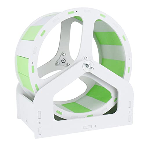 Silent Hamster Wheel - Hamster Toys, Hamster Exercise Wheels ​ with Stand Base for Hamsters Gerbils Mice or Other Small Pet