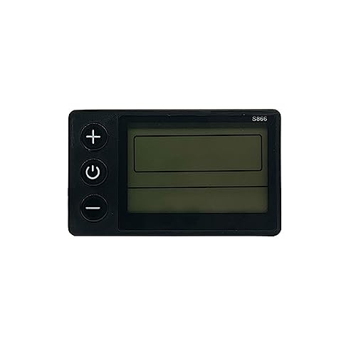 RIVNN Wasserdichtes LCD-Anzeigefeld, Armaturenbrett, Elektrofahrrad-Controller, Elektrofahrrad, Elektrofahrrad-ZubehöR