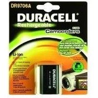 Duracell DR9706A - Batterie - Li-Ion - 650 mAh - für Sony Handycam FDR-AX100, AX43, AX60, HDR-CX170, CX485, CX680, PJ330, PJ350, PJ675, PJ680