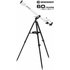 Bresser Optik Classic 60/900 AZ Linsen-Teleskop Azimutal Achromatisch Vergrößerung 45 bis 338 x
