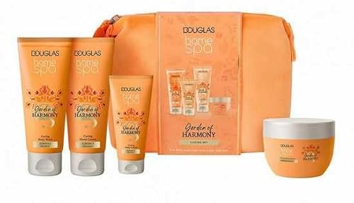 Douglas - Home Spa - Garden of Harmony - Caring Set - Body Wash 75ml - Hand Cream 30ml - Body Lotion 75ml - Body Scrub 100ml