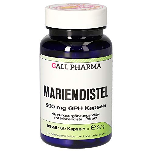Gall Pharma Mariendistel 500 mg GPH Kapseln, 60 Kapseln