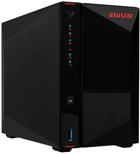 Asustor - AS5202T 2Go NAS + 2To (2X 1To) IRONWOLF