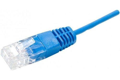 CONNECT 1 m UTP RJ45/RJ45 1p 100 Ohm Telefon Cord – Blau