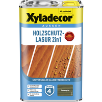 Xyladecor Holzschutzlasur 4 l Außen Imprägnierung Holzschutzmittel (Tannengrün)