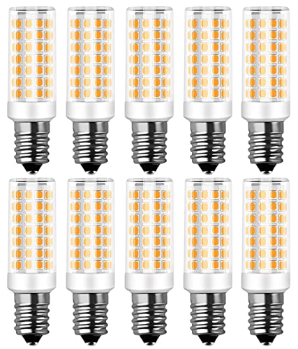 RANBOO E14 9W Energiesparlampe / ersetzt 75 Watt Halogenlampen / 750 Lumen / Warmweiß 3000K / 220-240V AC / E14 LED 9W Maiskolben / Nicht Dimmbar / 10er-Pack