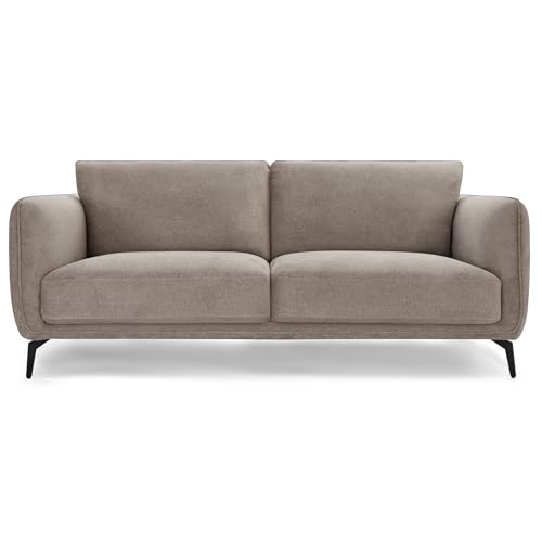 Furnhouse Ibbe Design Beige 3-Sitzer Sofa Selena Stoffbezug Taschenfederkern Polsterung Polstersofa für Wohnzimmer