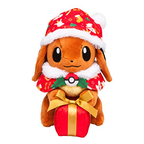 Pokemon Center Limited Christmas - Noël Eevee - Evoli Plush - Peluche