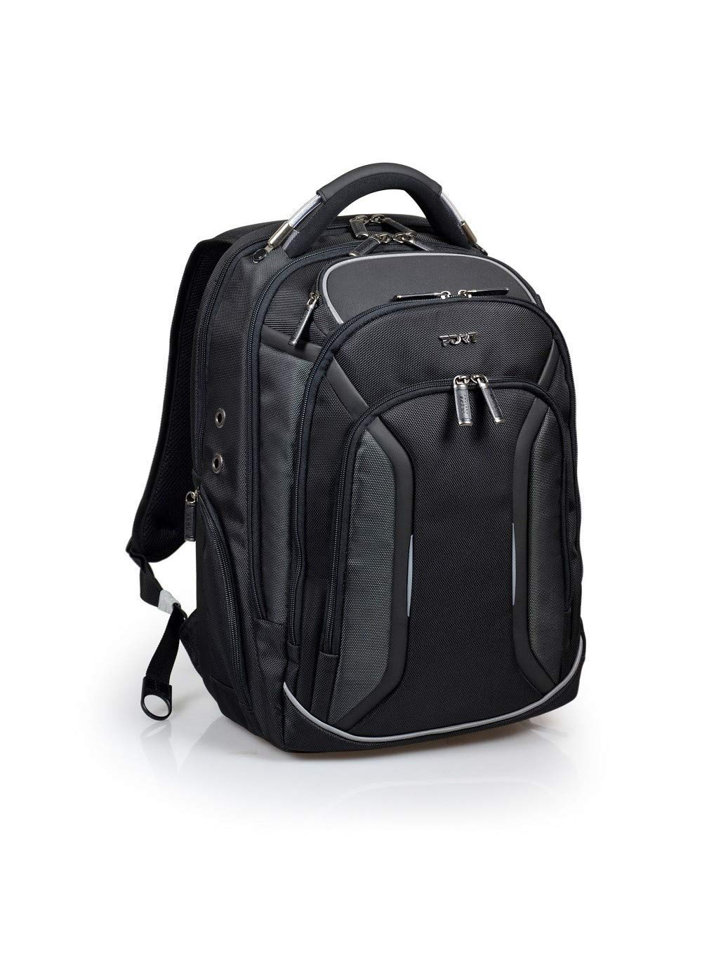 Port Designs Unisex-Adult Backpack-Sac à DOS Business Pour PC Portable Melbourne Laptop-Rucksack, 39,6 cm (15,6 Zoll), Schwarz