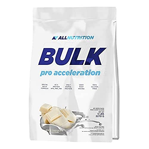 ALLNUTRITION Bulk Pro Accleration Aufbau der Muskelmasse Training Sport Bodybuilding (2270g Cookies - Keks)