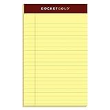 Tops Legal Pads, Kanarienvögel, 12/Pack Ultimate 5 x 8 Inch canary