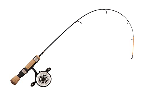 13 FISHING - The Snitch/Descent Inline Ice Combo - Linkshänder - 29" mit Flexcore Quick Tip - SND2-29QT-LH, Schwarz