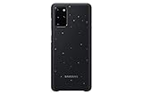Samsung LED Smartphone Cover EF-KG985 für Galaxy S20+ | S20+ 5G Handy-Hülle, LED-Benachrichtigungen, Lichteffekte, Schutz Case, schwarz - 6.7 Zoll