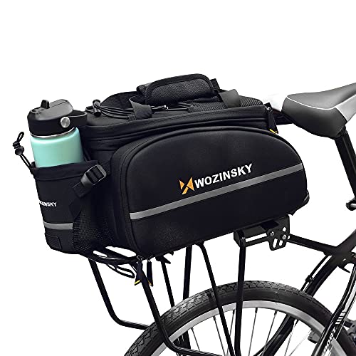 WOZINSKY Gepäckträgertasche Fahrradtasche für Gepäckträger Wasserdicht Reisetasche Tasche für Fahrrad, Mountainbike, ebike, MTB, Rennrad Bike Bag Fahrradträger Tasche 35 L