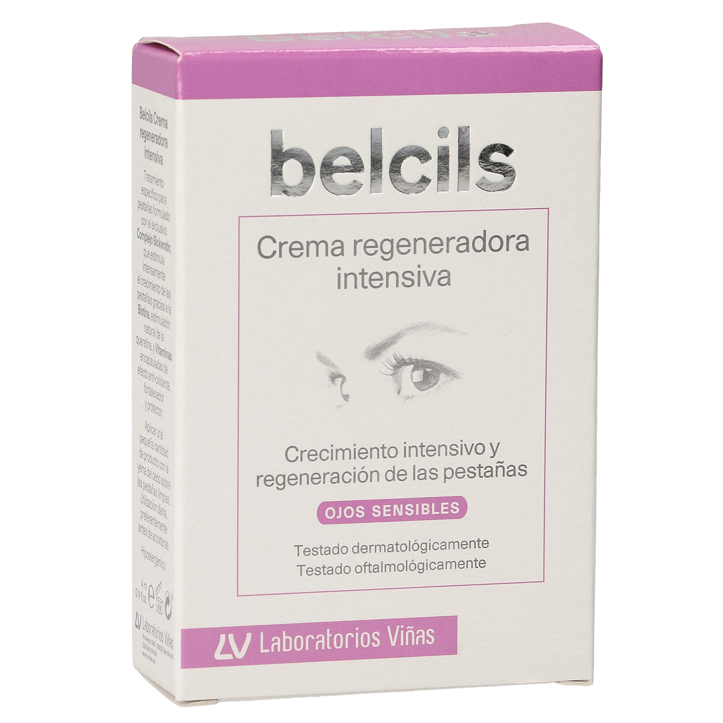 BELCILS intensive eyelash regenerating creme, 4 ml