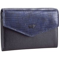 Braun Büffel Lizzy Mini Key Case Wallet Blau