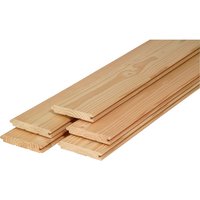 RETTENMEIER Profilholz, Fichte / Tanne, BxH: 9,6 x 300 cm, Stärke: 12,5 mm - beige