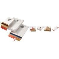 ColomPac Versandkarton Kurierpaket, für Maxibrief, weiß mit doppeltem Selbstklebeverschluss, flache Anlieferung, - 20 Stück (CP 065.56)