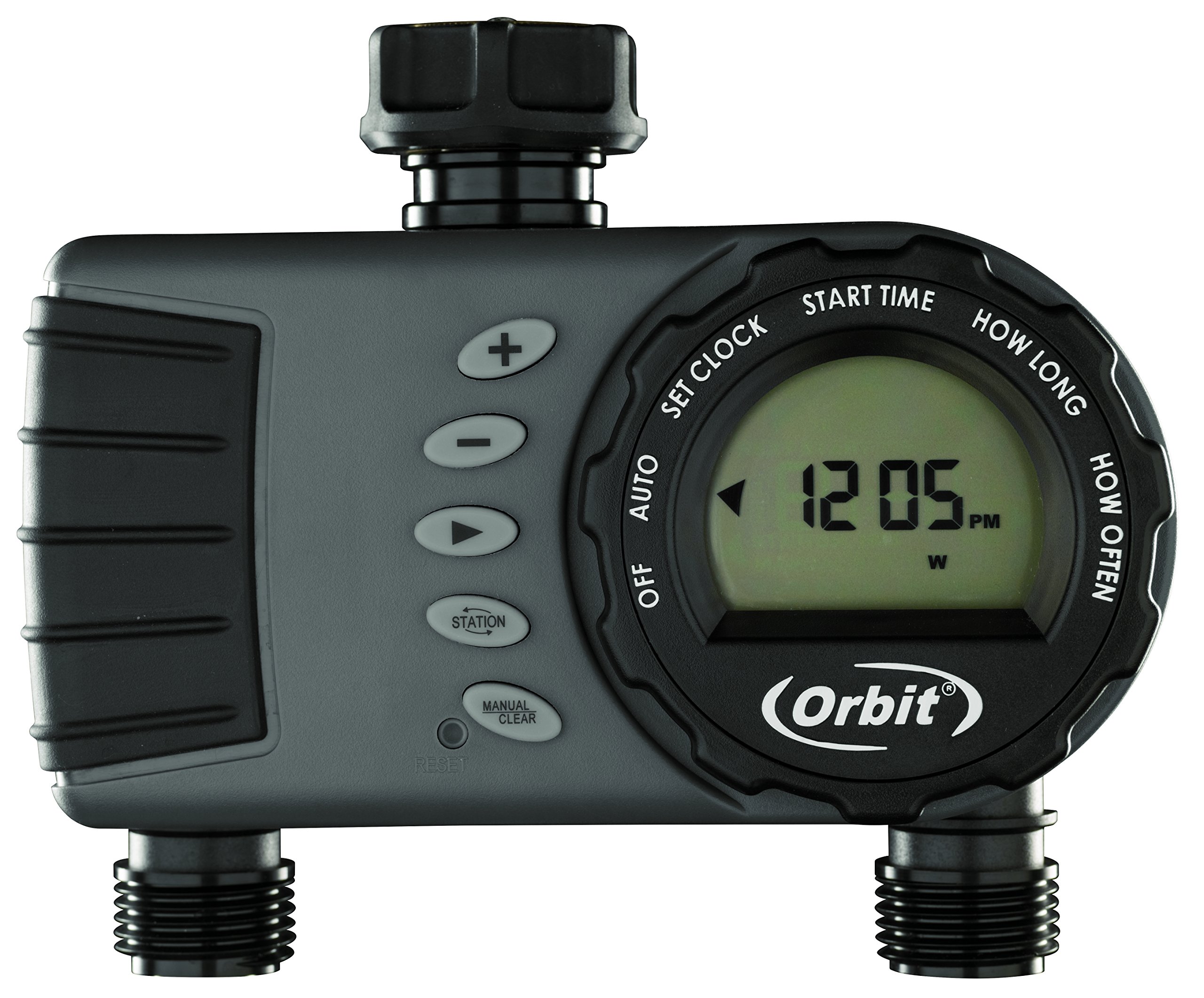 Orbit 96782E - Programmierer für Wasserhahn, Digital, 2 salidas-hembra 3/4 "